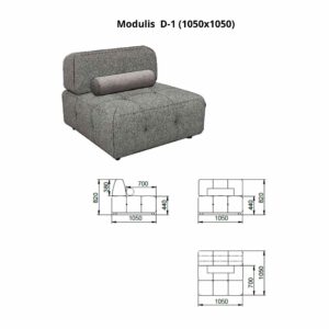 modulinis kampas Hugo D-1