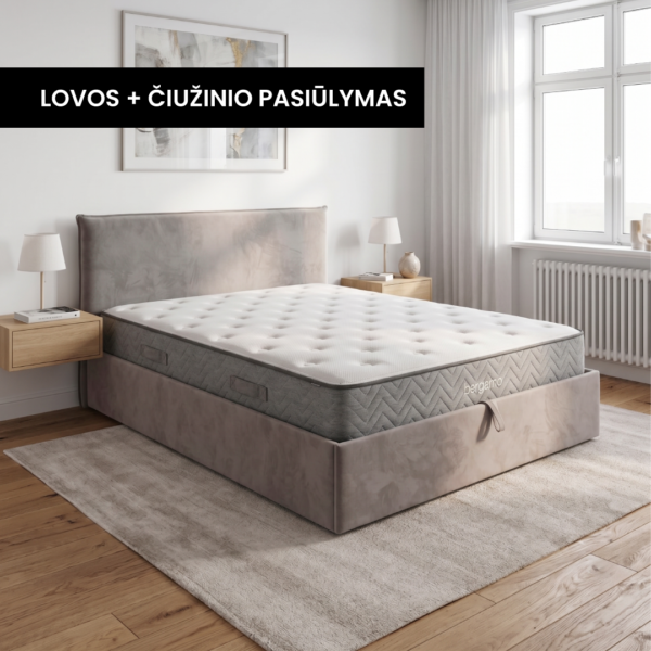 nora plus lova su čiužiniu bergamo brown