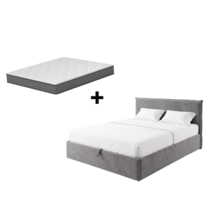 nora plus lova su čiužiniu bergamo grey