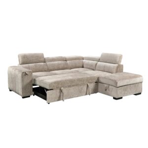 Minkšts kampas DETROIT Beige RIGHT (2)