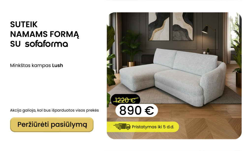 Minkštas kampas lush