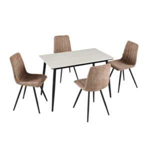 Valgomojo komplektas | Frost beige