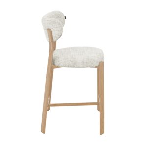 Lunara pusbario kėdė Light Beige (3)