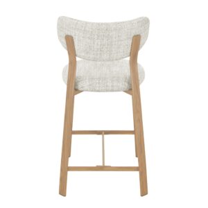 Lunara pusbario kėdė Light Beige (4)
