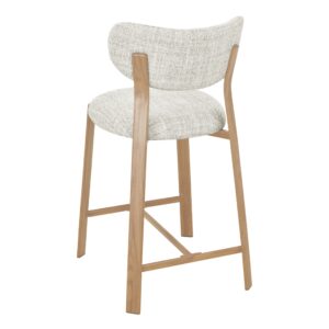 Lunara pusbario kėdė Light Beige (5)