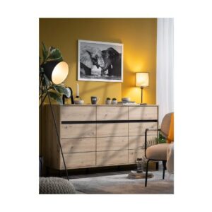Komoda MARRON 157 3K3F3V (7)