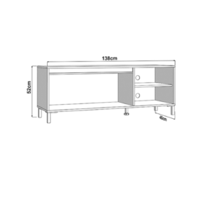 Televizoriaus spintelė MARRON TV 138 3K2V (3)